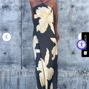 Ramona LaRue Eva Maxi Slip Dress in Smokey Orchid